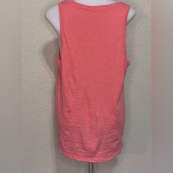 Madewell Basic Corral Color Tank Top Size M - Picture 5 of 5